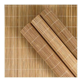 Kit 4 Peças Jogo Lugar Americano Bambu Esteira 30x43 Cm