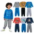Kit 4 Peças Moletom Infantil Menino Outono Inverno 1 A 8