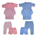 Kit 4 Pecas Pijamas