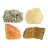Kit 4 Pedras Brutas Da Prosperidade Dinheiro Fartura Sucesso