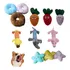 Kit 4 Pelúcias Pet Cachorro Porte Pequeno E Médio Atacado