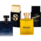 Kit 4 Perfumes Paris Elysees Mas fem Escolha Os Que Deseja