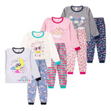 Kit 4 Pijama Infantil