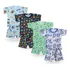 Kit 4 Pijama Meia Manga Juvenil Calor Verão Menino 10-16 Ano
