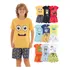 Kit 4 Pijamas Conjunto Infantil Menino Manga Curta Verão