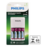 Kit 4 Pilhas Aa Philips P