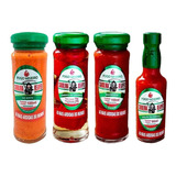 Kit 4 Pimenta Carolina Reaper Macerada Azeite Conserva Molho