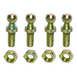 Kit 4 Pino Parafuso M8 Porca Amortecedor Porta Malas Capô