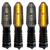 Kit 4 Pisca De Led Yamaha Seta Lander 250 Fazer Factor Ybr