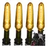 Kit 4 Pisca Led Seta Yamaha Mt03 Mt07 Mt09 Fz150 2021 A 2023