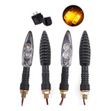 Kit 4 Pisca Moto Seta Led Honda Yamaha Bmw Suzuki Ktm Triump