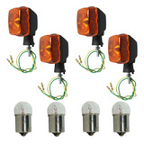 Kit 4 Pisca Seta Dianteiro E Traseiro Ybr125 Xtz125 00 08