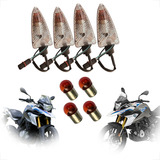 Kit 4 Piscas Dianteiro Traseiro Completo Bmw Gs650 Bmw 310s