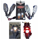 Kit 4 Piscas Dianteiro Traseiro Led C Milha E Luz De Freio