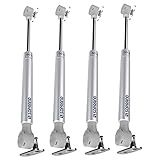 Kit 4 Pistão A Gás Amortecedor 80N -8kg- Para Porta De Móveis E Armários
