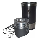 Kit 4 Pistao Anel Camisa Motor Mwm D225