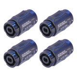 Kit 4 Plug Adaptador