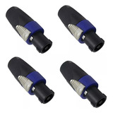 Kit 4 Plug Conector