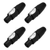Kit 4 Plug Speakon