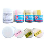 Kit 4 Pó De Decoração Sugar Art