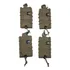 Kit 4 Porta Carregadores Fuzil Pvc 556 762   Walle Tactical