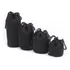 Kit 4 Porta Lente Case Neoprene Prende No Cinto Bolsa