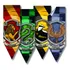 Kit 4 Posters - Casas Hogwarts - Harry Potter