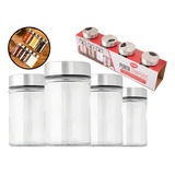 Kit 4 Potes Para