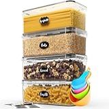 Kit 4 Potes Tampa Hermético Potes De Armazenamento Tampas Herméticas Pote Hermetico Recipientes Herméticos De Armazenamento De Alimentos Armazenamento De Alimentos Com Tampa Hermético