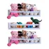 Kit 4 Prateleira 60cm Branco Livro Infantil Revista 60154ul