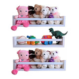 Kit 4 Prateleira 60cm Branco Livro Infantil Revista 60154ul