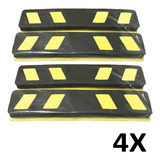 Kit 4 Protetores Para choque Garagem Estacionamento Em Eva