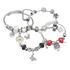 Kit 4 Pulseiras Berloques Aço Inox  Presente Ideal Feminino