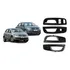 Kit 4 Puxador Porta Preto Gol G6 2012 2013 2014 2015 2016