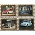 Kit 4 Quadros 46x34 Volkswagen Fusca Rebaixado.