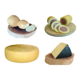 Kit 4 Queijos Canastra Parmesão Cabacinha Provolone
