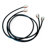 Kit 4 Rabichos De 50cm 2 Rabichos De 30cm Cabo Rg 58