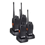 Kit 4 Radio Baofeng Bf 777s Comunicador Walk Talk