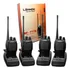 Kit 4 Radio Comunicador Amador Comunicação Walk Talk Tok 777