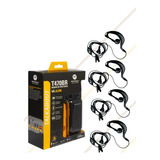 Kit 4 Rádio Comunicador Motorola T470 Resistencia Ipx4 fone