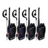 Kit 4 Radio Walktalkie Comunicador 12km Baofeng 777s Amador