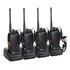 Kit 4 Rádios Walktalk Bf 777s Ht Uhf 16 Canais Comunicador Profissional