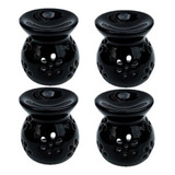 Kit 4 Rechô Difusor Aromatizador Cerâmica Porta vela Rechaud