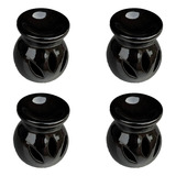 Kit 4 Rechô Difusor Aromatizador Cerâmica Porta vela Rechaud