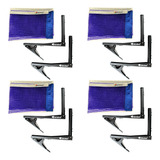 Kit 4 Redes Com Suporte Alicate Rede Profissional Tênis Mesa