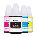 Kit 4 Refil Original Tinta Canon Gi190 1100 2100 3100 4100