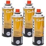 Kit 4 Refil Para Maçarico Fogareiro Campgas Reposição Para Chama