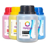 Kit 4 Refil Pó Toner Compatível Hp M454dw M454 414a Optimus