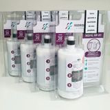 Kit 4 Refis Filtro De Água Vitale Acquabella Lorenzetti Cor Branco
