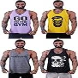 Kit 4 Regata Cavada Masculina MXD Conceito Cores Coloridas Para Todos Estilos Caveira Academia Treinos Musculação Casual GG Opção 06 